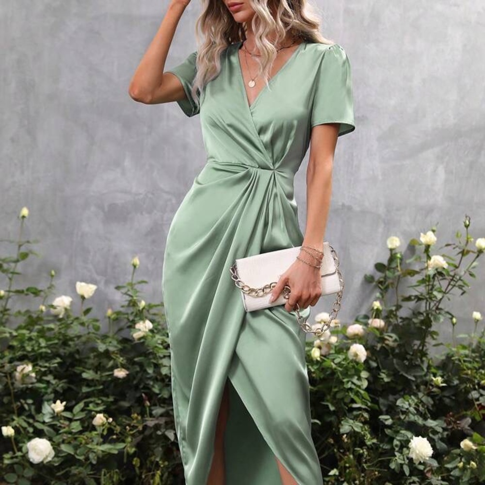 Shien dress mint green